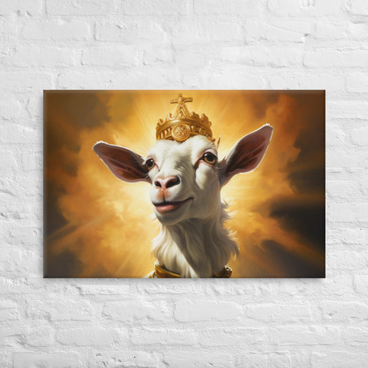 Canvas Goat