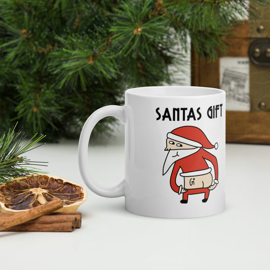 Mug with Santa print